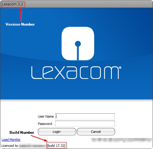 Earlier versions of Lexacom 3 look like this